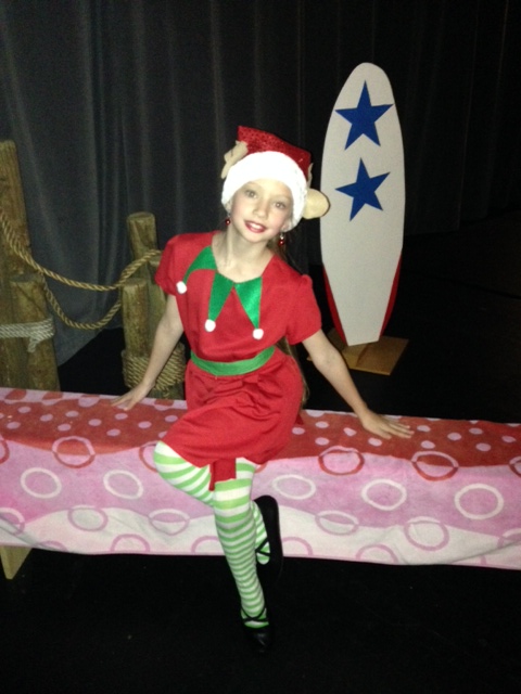 On Set of 'Twas the Week After Christmas Ensemble/Theatre Performance