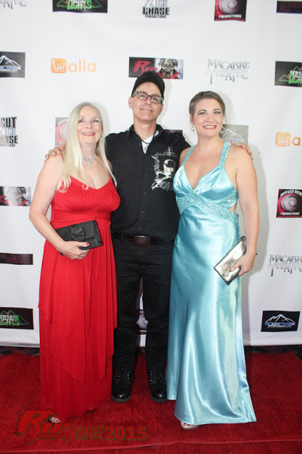 At The RIP Film Festival with Director Todd Nunes and Actress Tamra Garrett.