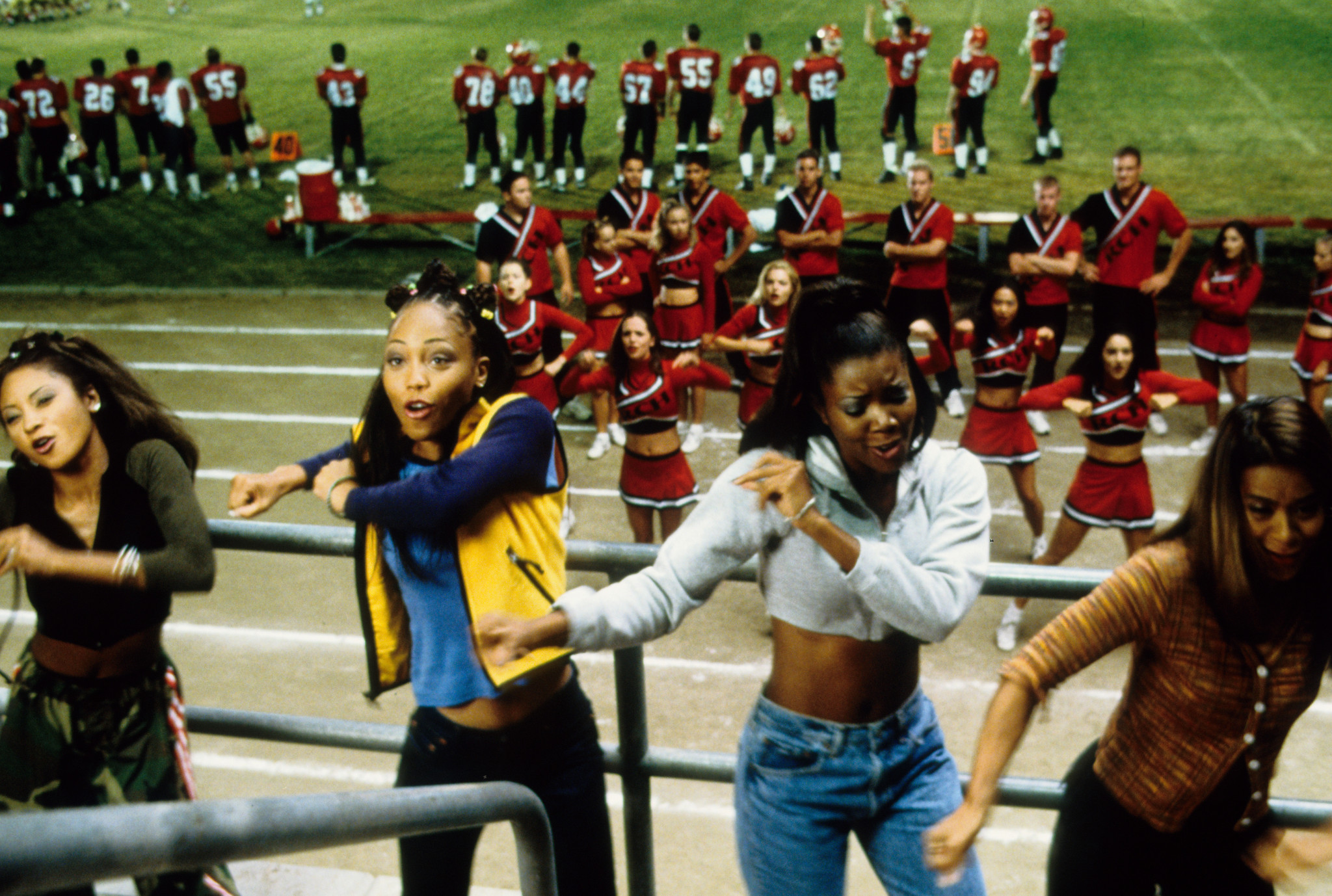 Still of Gabrielle Union, Shamari Fears, Natina Reed and Brandi Williams in Bring It On (2000)