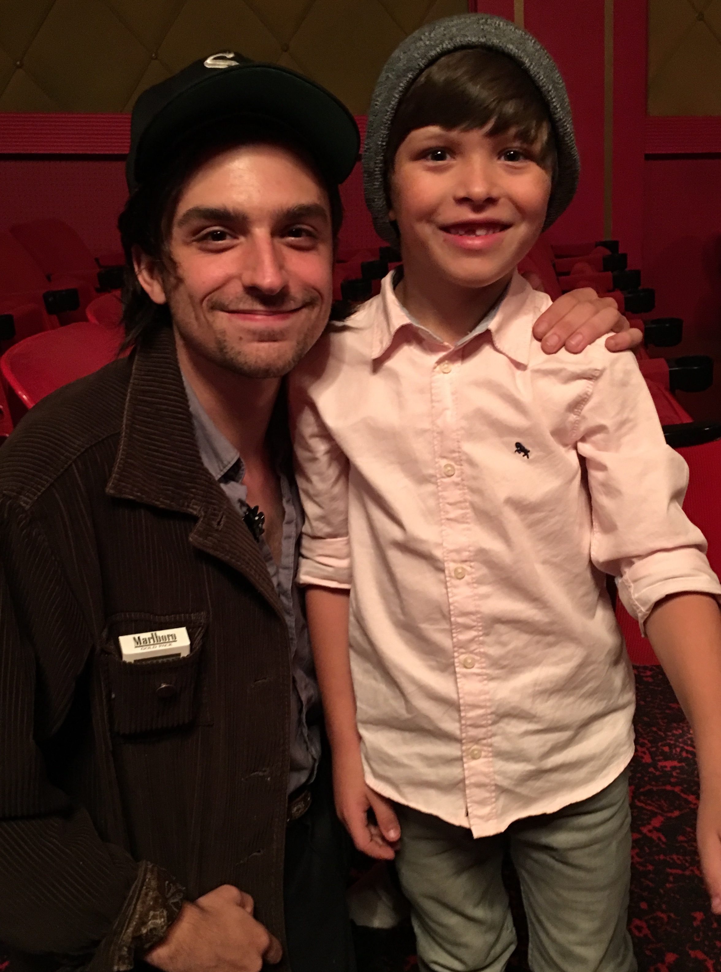 Jacob Loeb and Jacob Skirtech at the LA premiere of 