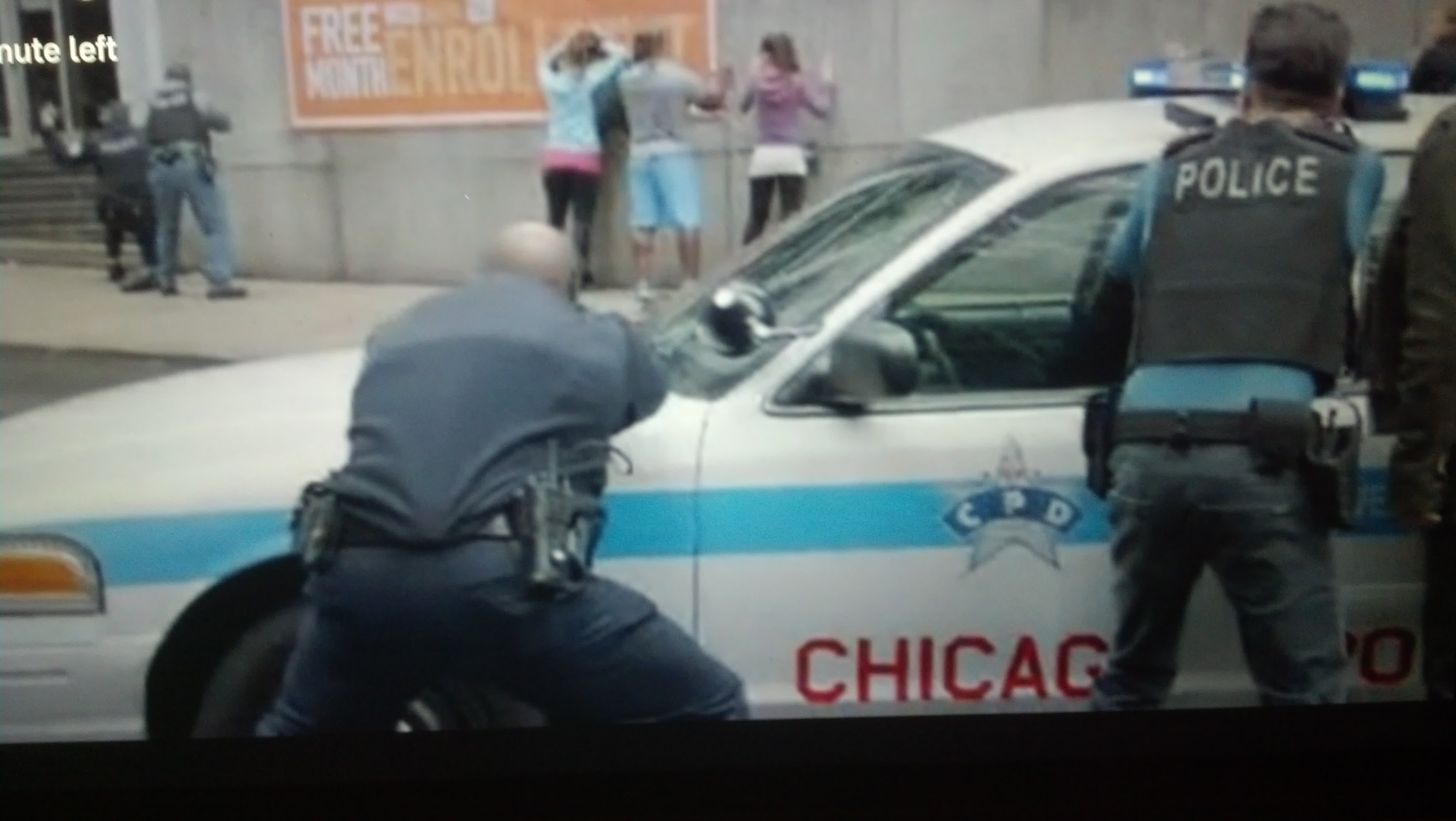 Screenshot was taken from a sneak peak promo of the Chicago P.D. episode 