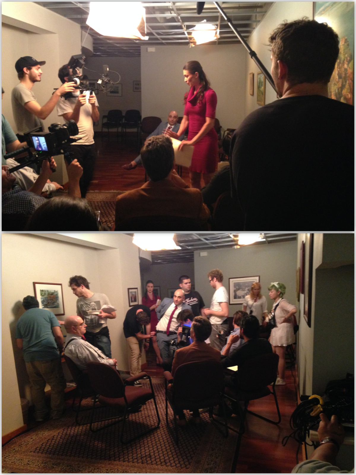 Behind the Scenes for a Webseries