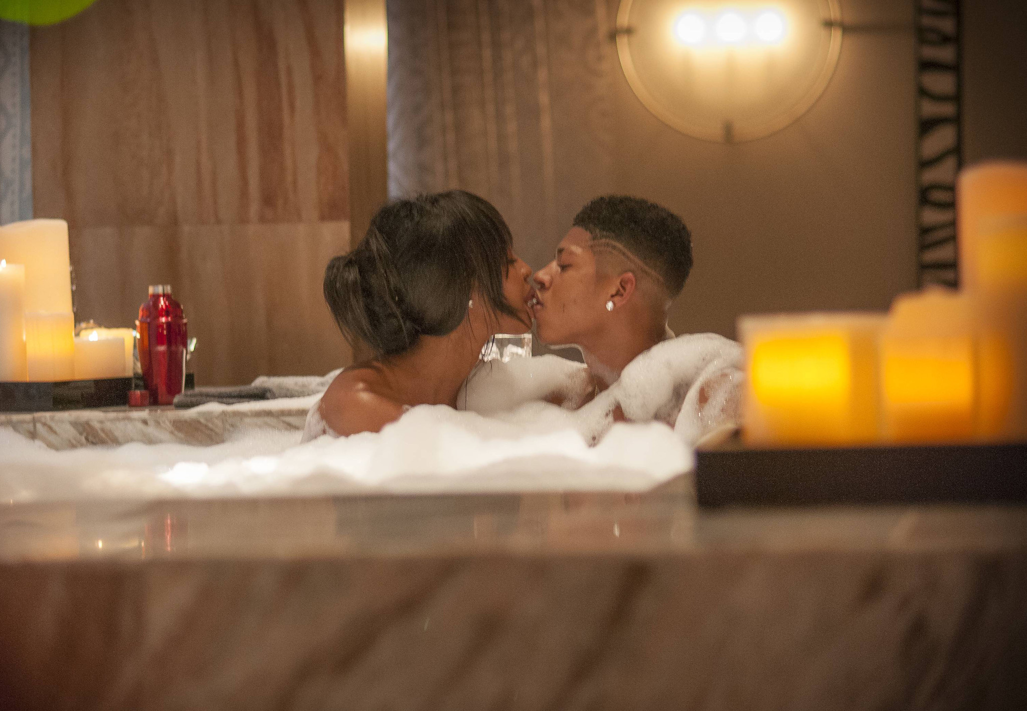 Still of Naomi Campbell and Bryshere Y. Gray in Empire (2015)