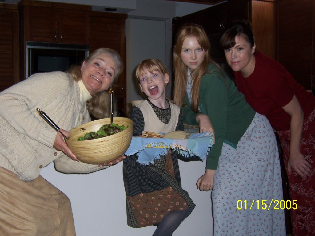 The Female Cast of Finding Hope. From left, Karen Landry, Mackenzie Smith, Molly Quinn and Christine Elise McCarthy.