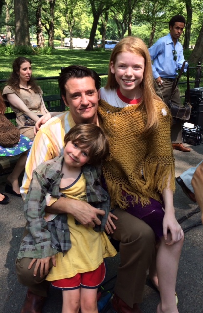Shooting the Family Fang in Central Park, NY with Jason Harner Butler and Jack McCarthy.