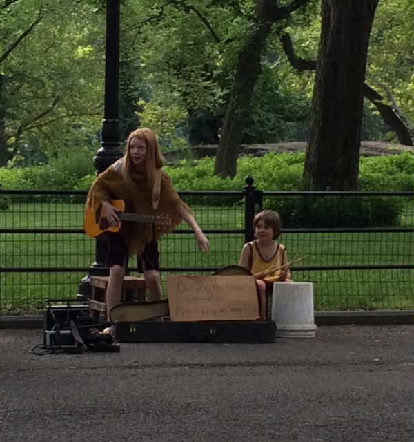 Shooting The Family Fang in Central Park, NY 7/14