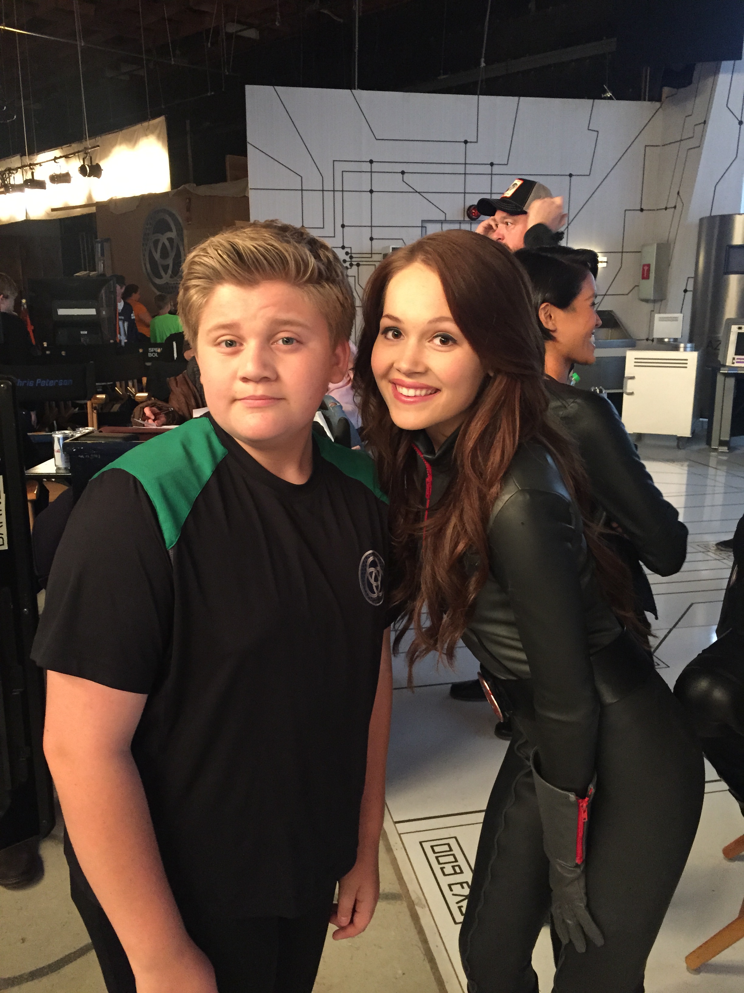 Brandon Salgado & Kelly Berglund Lab Rats Season 4