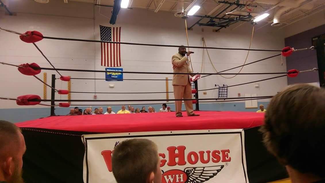 Ring Announcer For Professional Wrestling