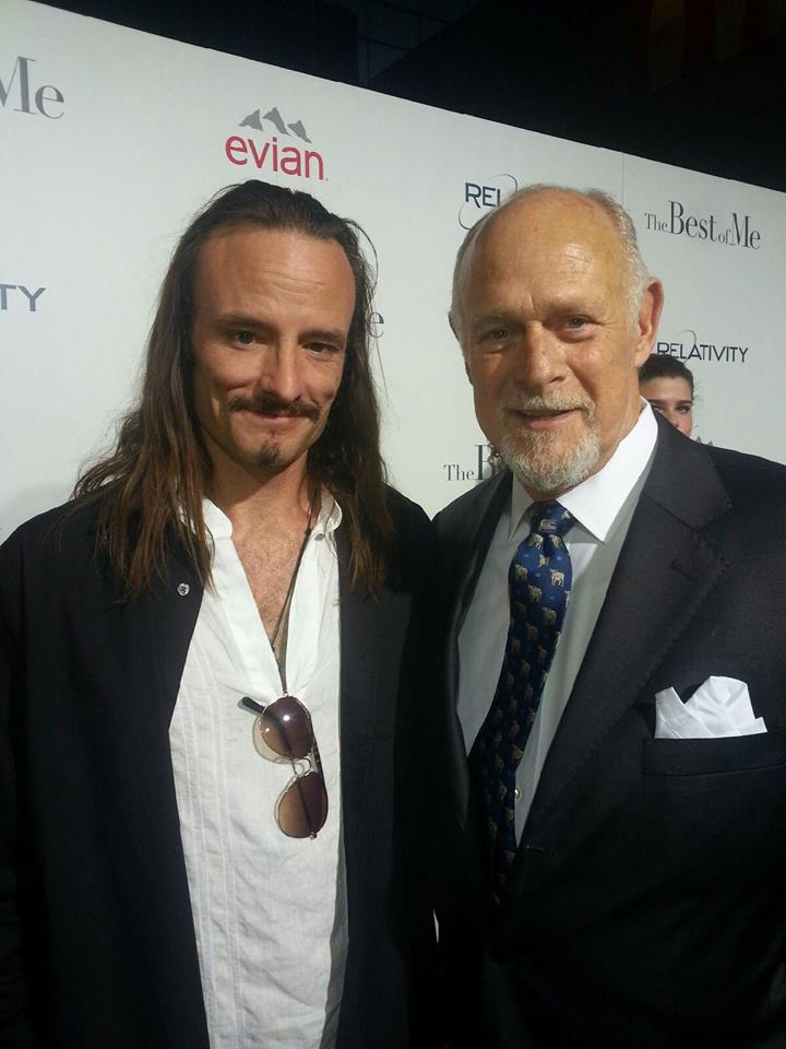 Rob & Gerald McCraney at the Best of Me premiere