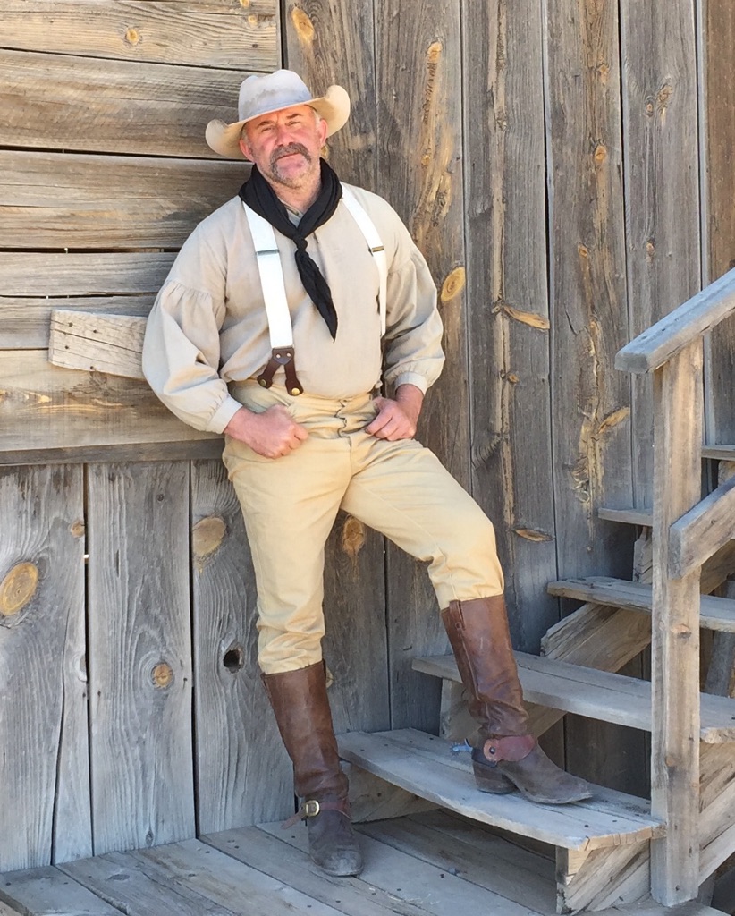 On the set of GUNSLINGERS for the American Heroes Channel