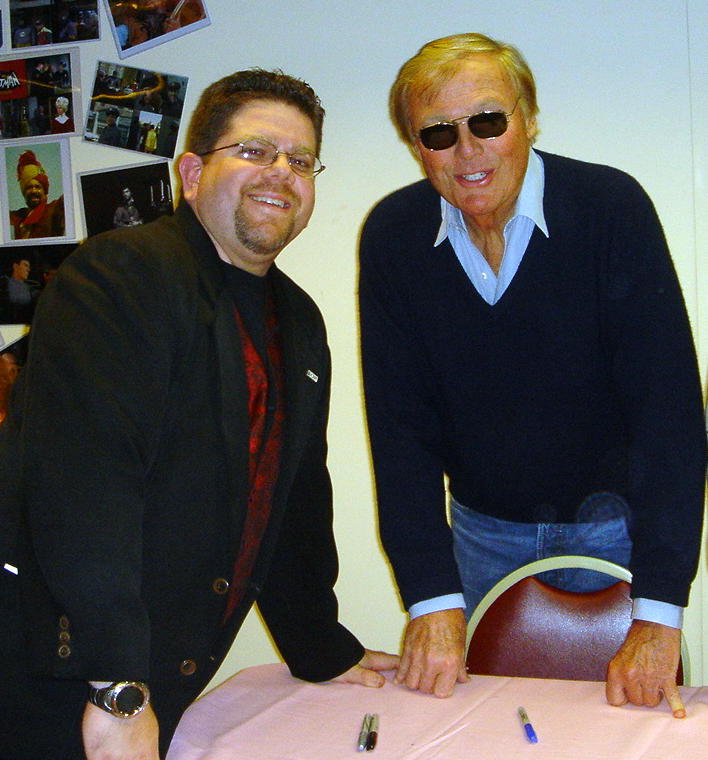 Everyone's favorite Caped Crusader...Adam West and I in NYC