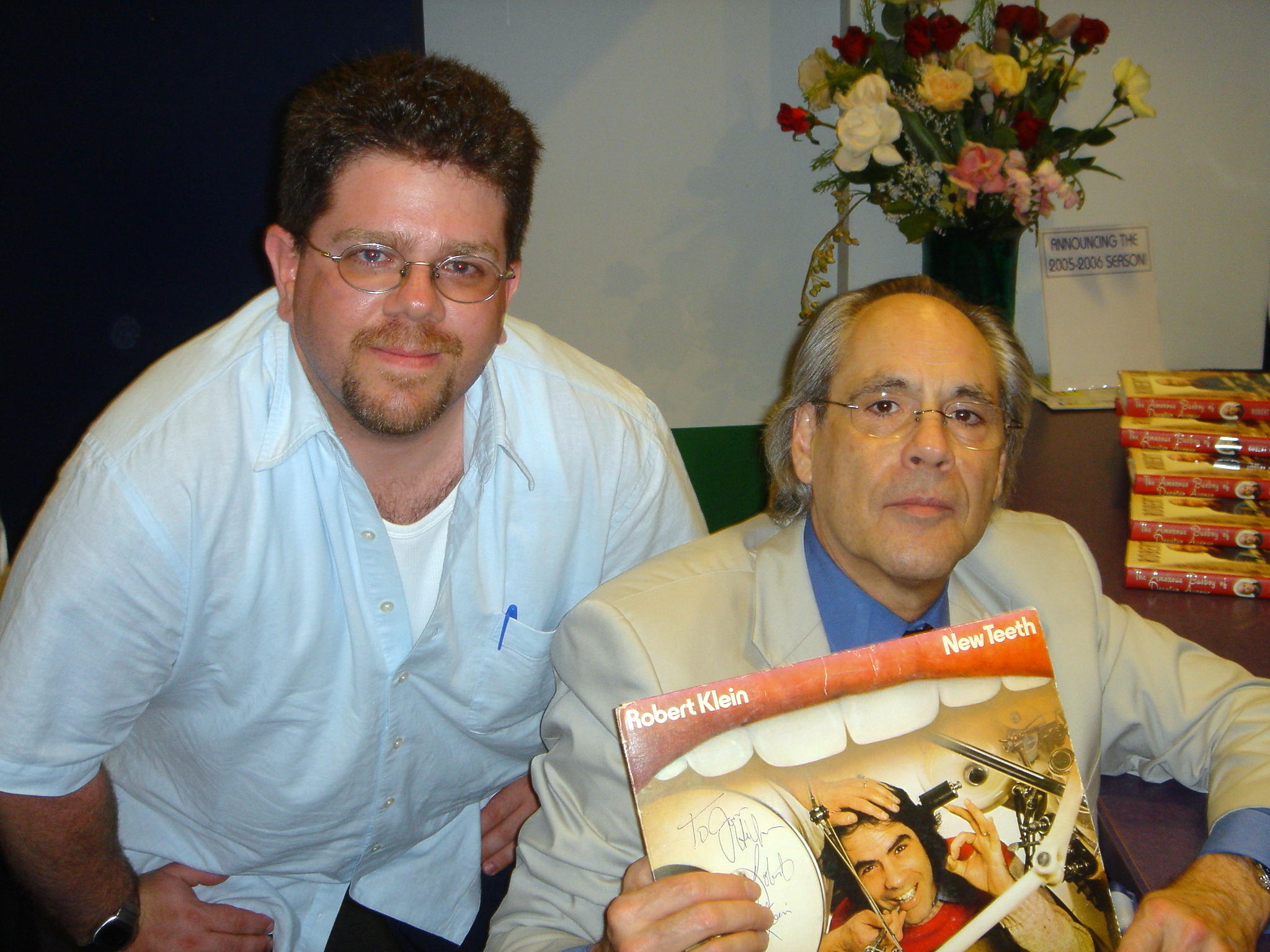Comedy legend Robert Klein and I in Westchester, NY