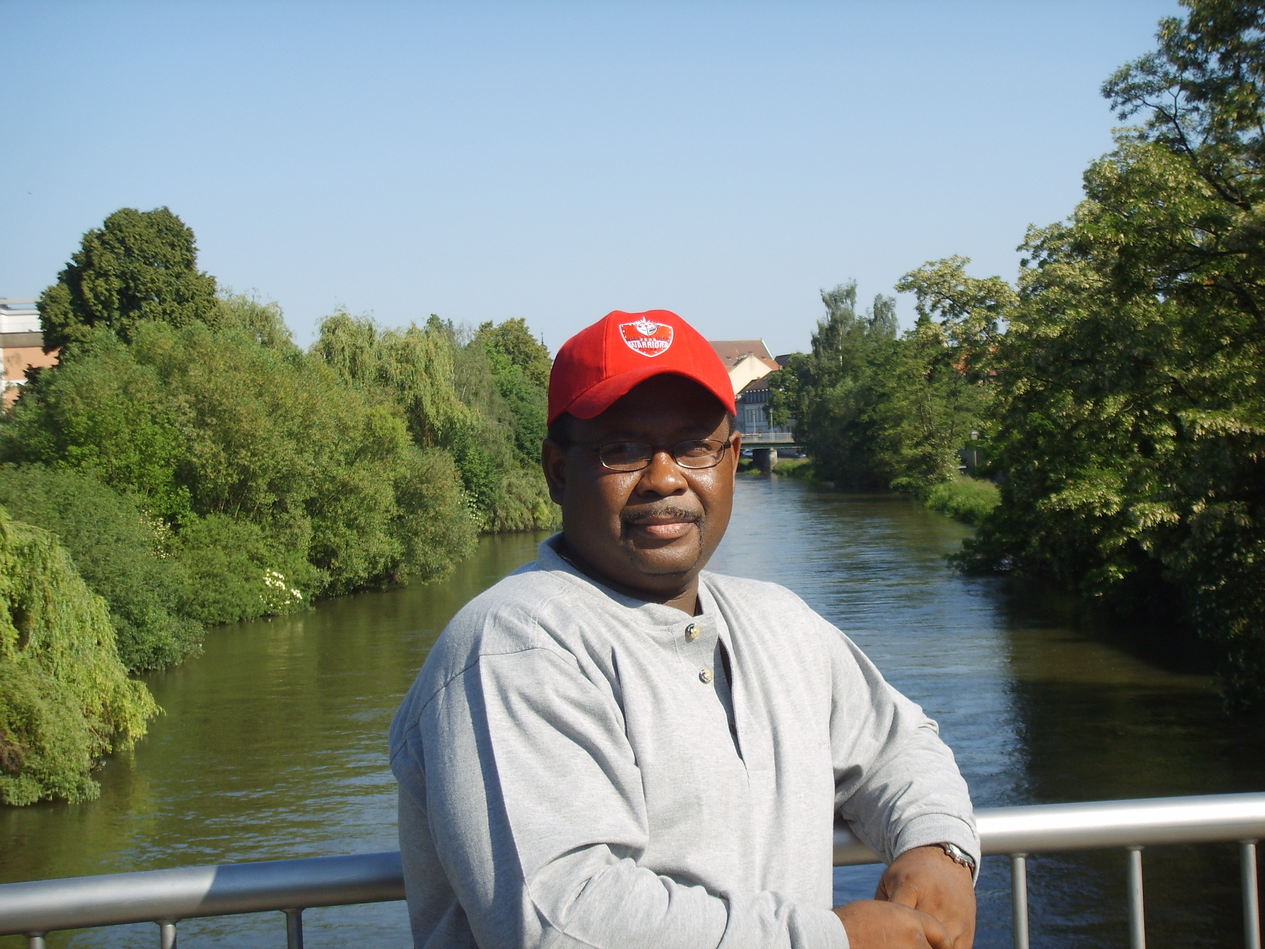 On a bridge in Germany 2006