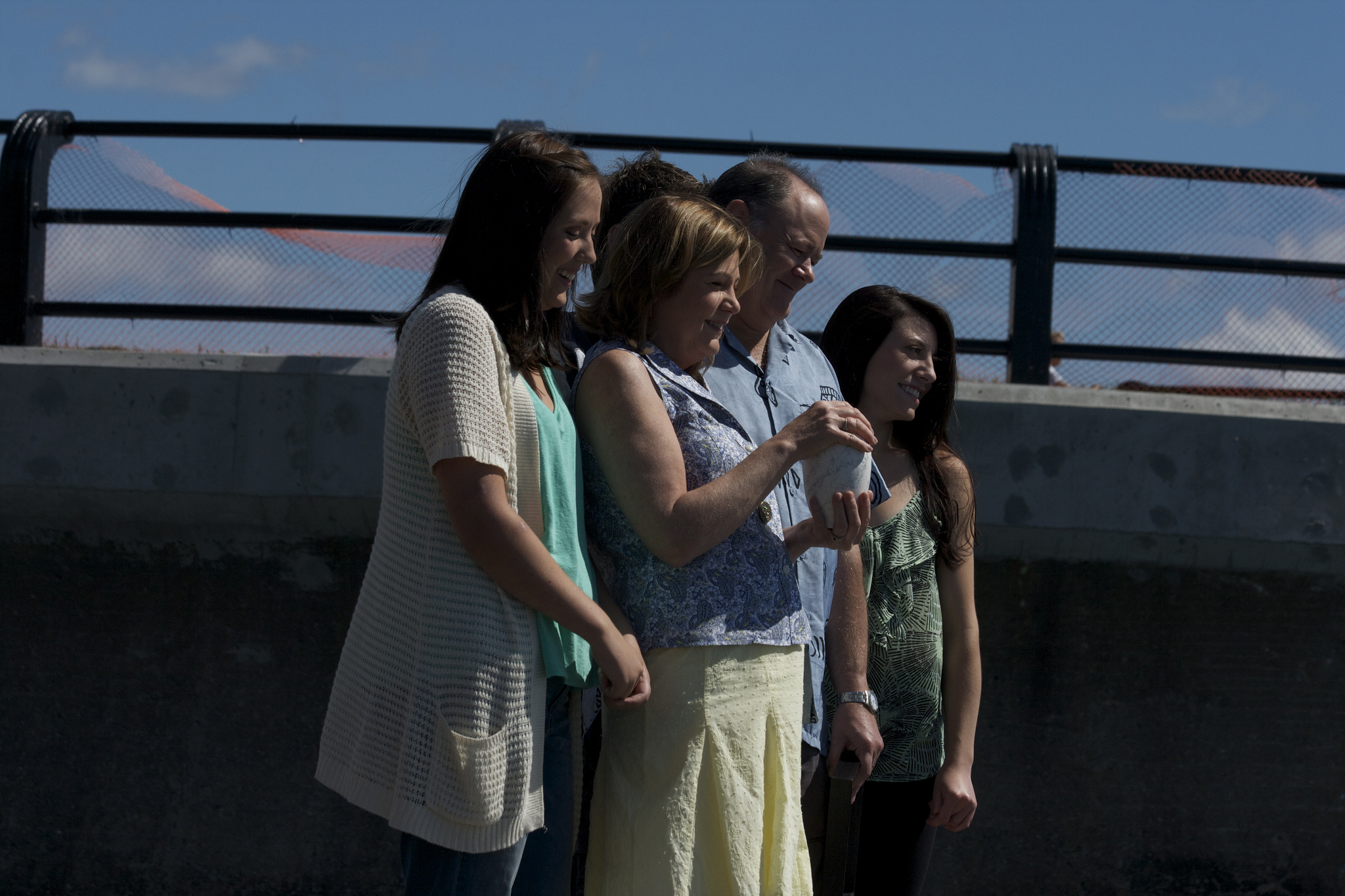 Still of Jenny Taylor (left), Christina Collins, David Huband, and Deanna Little (right) in After Lola