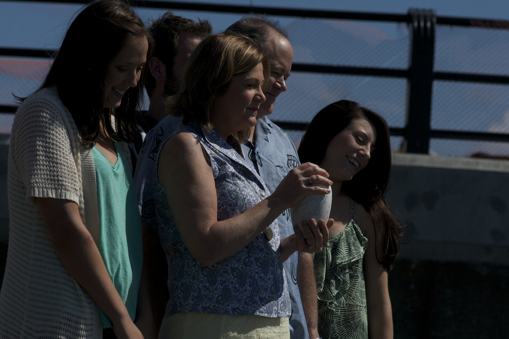 Still of Jenny Taylor (left), Christina Collins, David Huband and Deanna Little (right) in After Lola