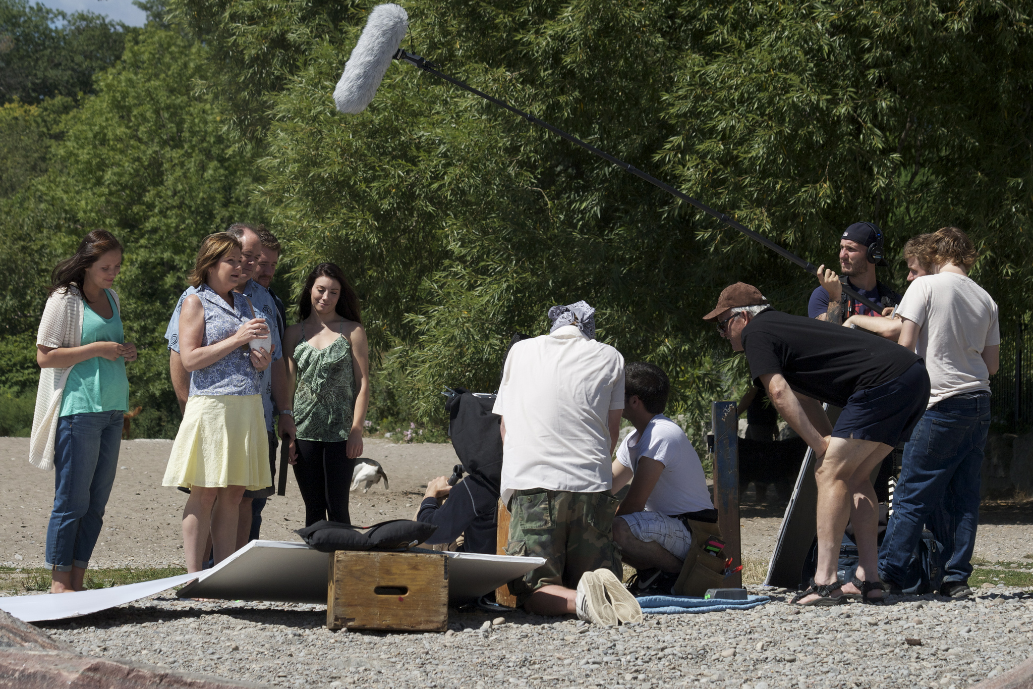 Still of Deanna Little (left), Cuyler Foster, David Huband, Christina Collins, and Jenny Taylor in After Lola