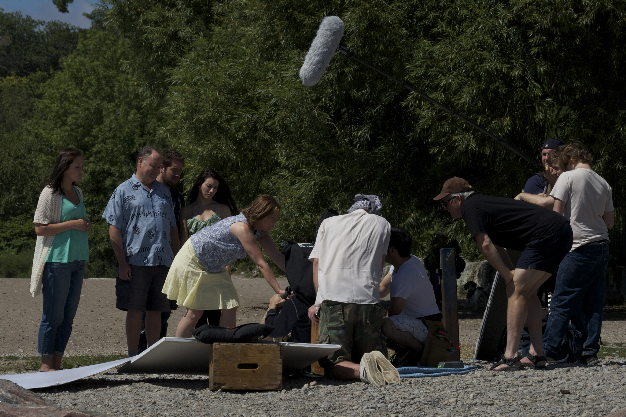 Still of Deanna Little, Christina Collins, David Huband, Jenny Taylor and Cuyler Foster in After Lola