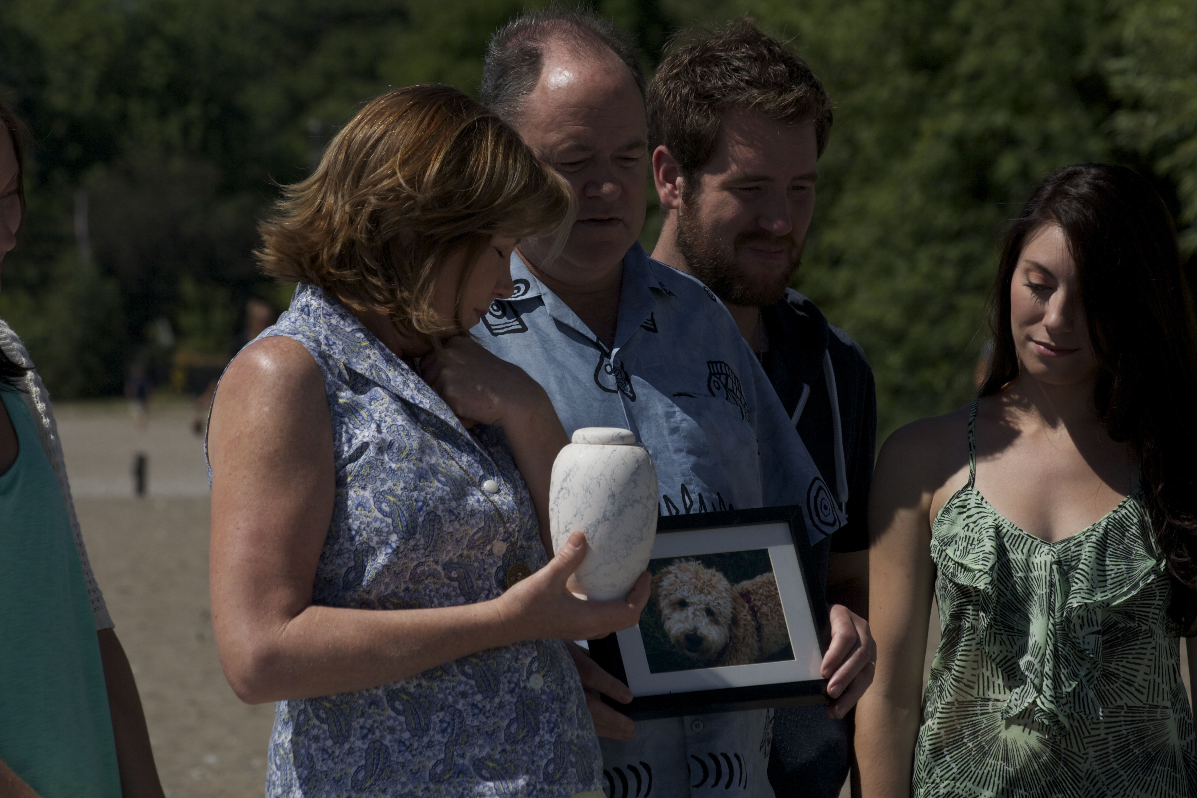 Deanna Little (right), Cuyler Foster, David Huband and Christina Collins (left) in After Lola