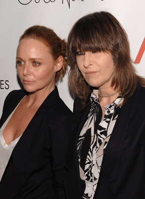 Chrissie Hynde and Stella McCartney