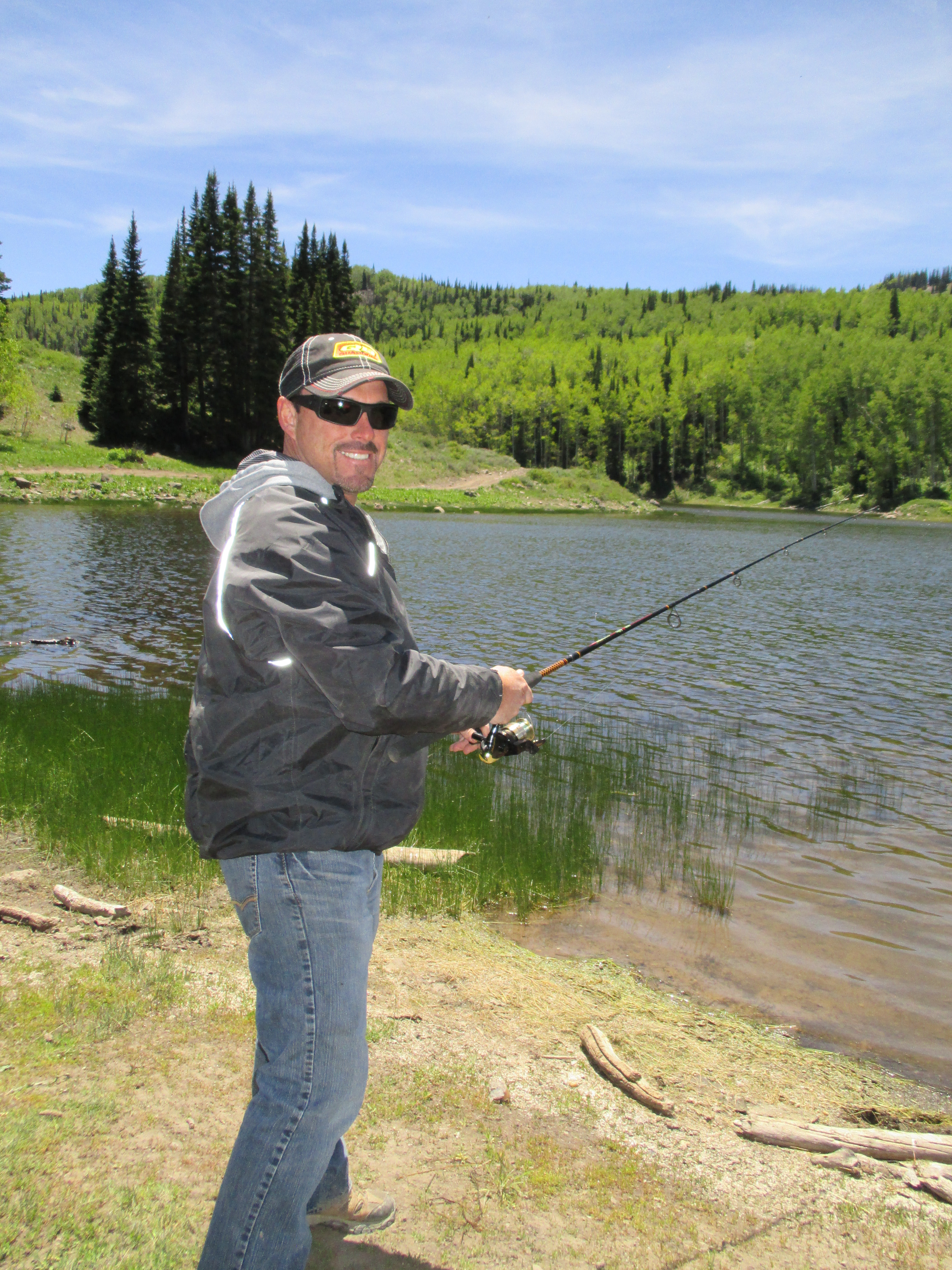Brian Fishing in Utah