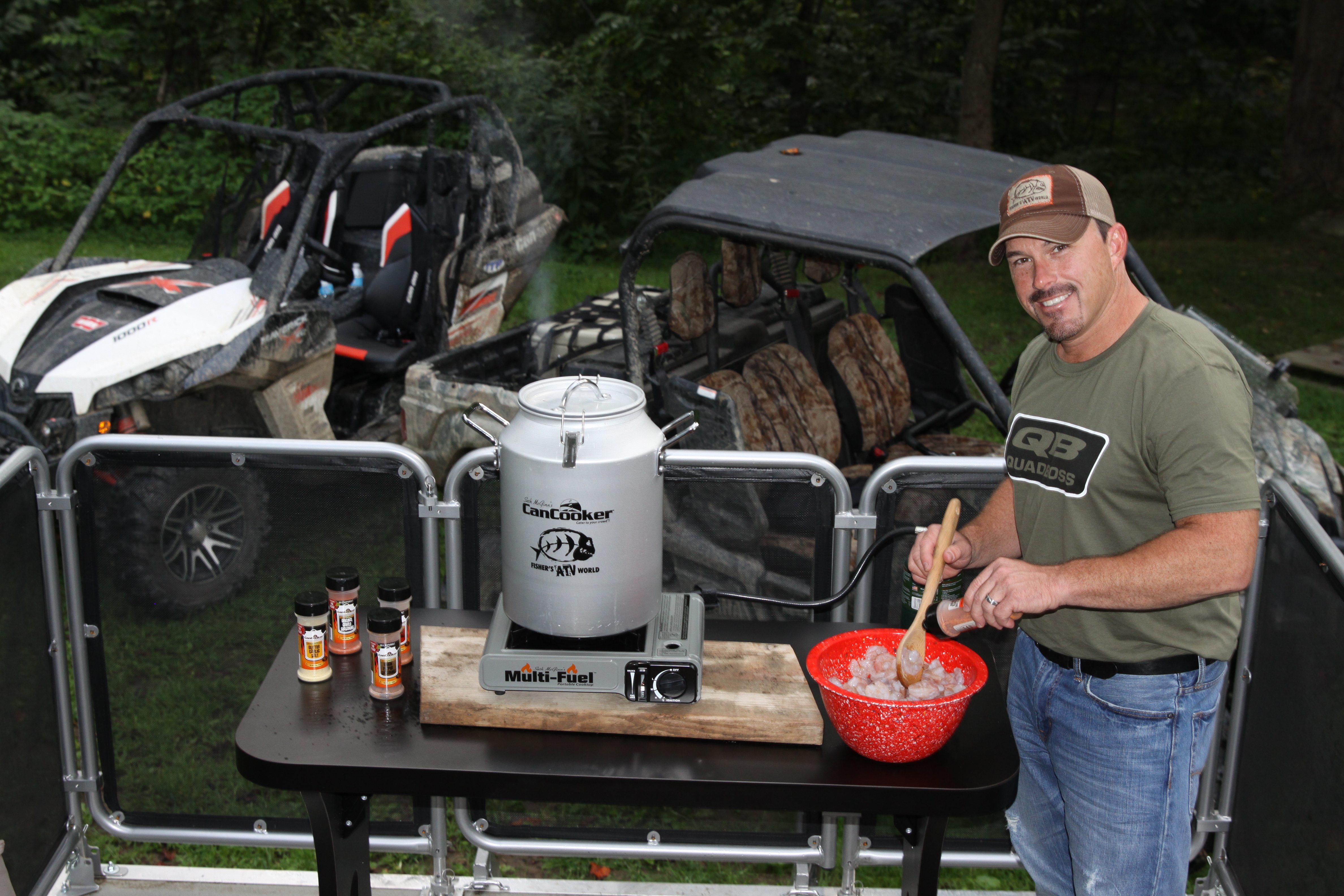 Brian Photo Shoot to Promote & Endorse the Can Cooker