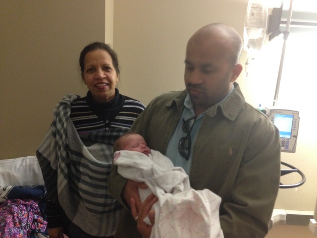 FARRUKH SHEIKH'S MOTHER, ZARINA AND OLDER BRO, SHAH WITH LAURELIA FIRST TIME!