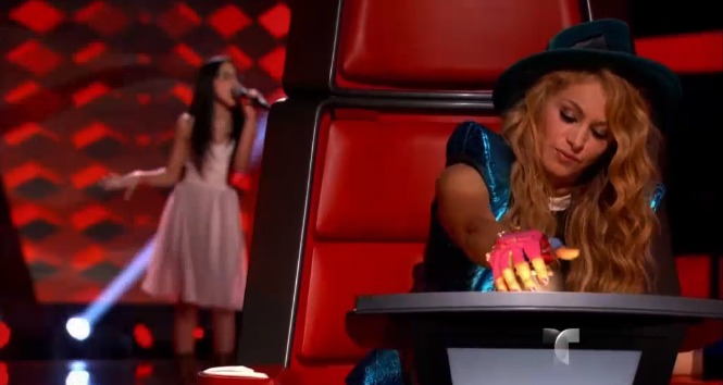 Alanis Sophia in The Voice Kids USA (Blind Auditions)