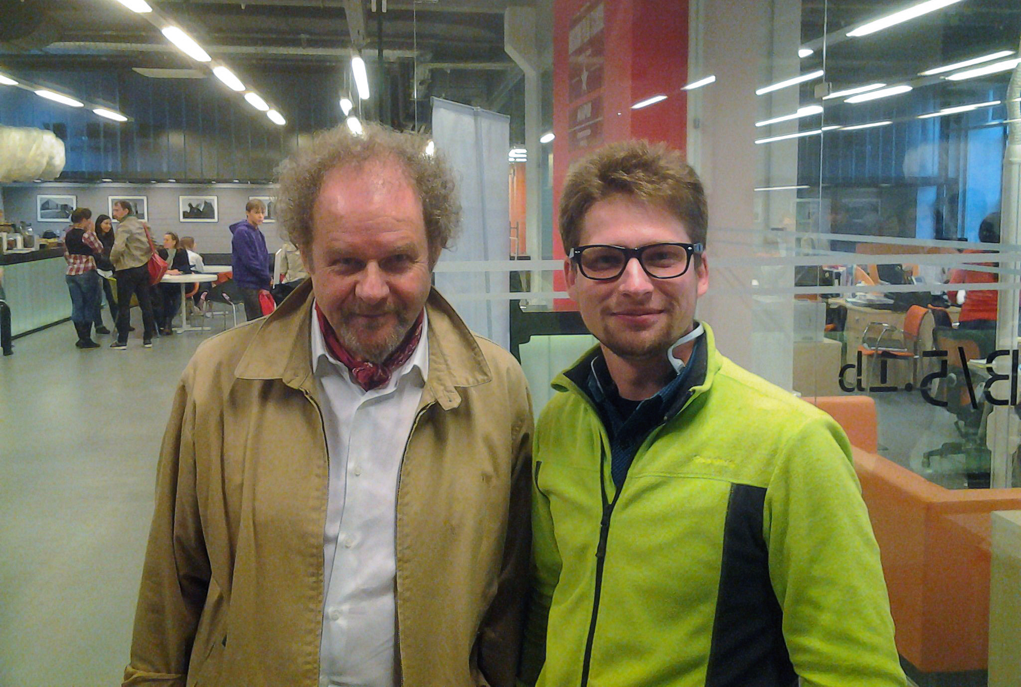 Mike Figgis and Slava Sexton