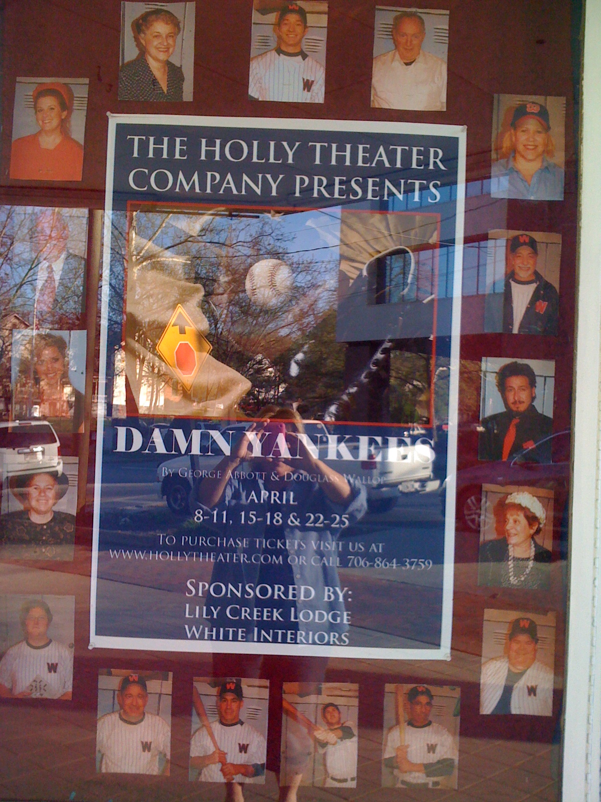Holly Theater 'Damn Yankees' where I played 3 different characters.