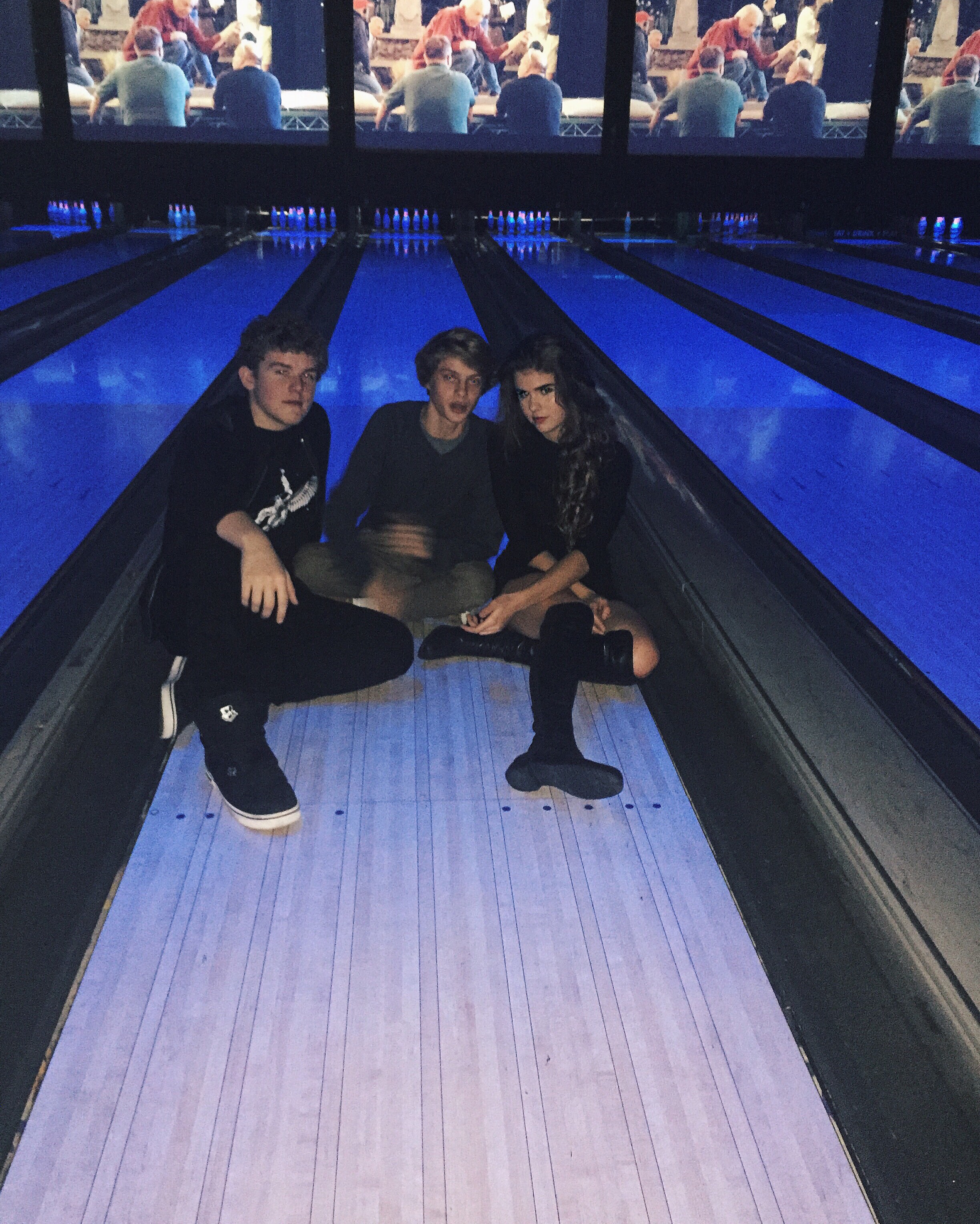 In order from left to right: Sean Ryan Fox, Jace Norman, Maeve Tomalty.