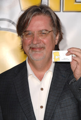 Matt Groening at event of The Simpsons Movie (2007)