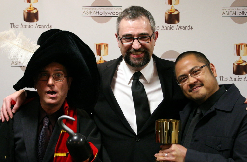 Corey Burton, Pierre-Olivier Vincent and Ritchie Sacilioc