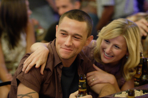 Still of Joseph Gordon-Levitt and Mamie Gummer in Stop-Loss (2008)