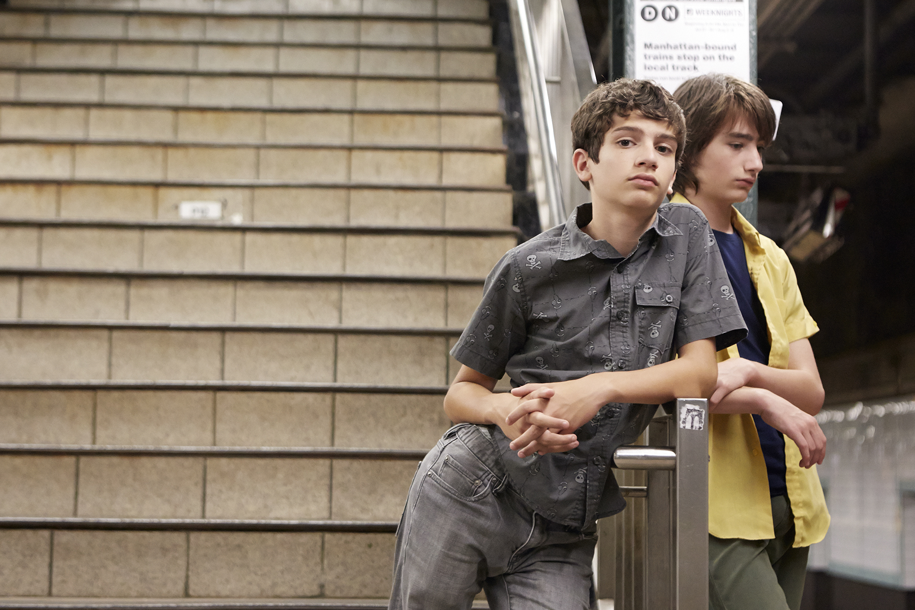 Still of Theo Taplitz and Michael Barbieri in Little Men (2016)