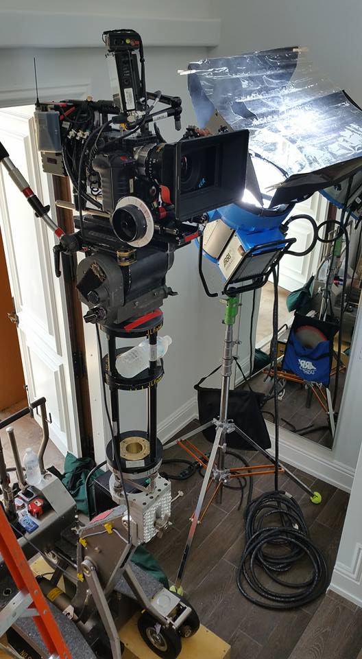 We had a big crew with lots of nice equipment supporting a good cast in Smothered by Mothers. I was happy with the results.