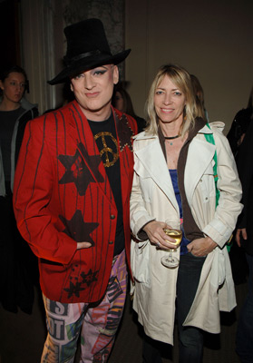 Boy George and Kim Gordon