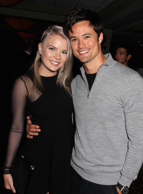 Matthew Atkinson and Kelli Goss at event of The National Television Academy
