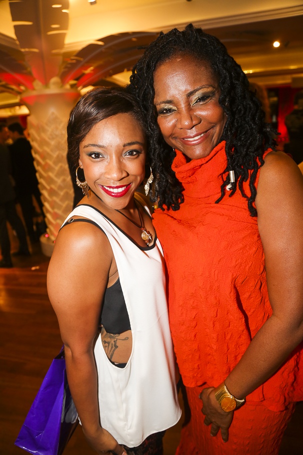 Treshelle Edmond and Tonya Pinkins Spring Awakening Opening Night.