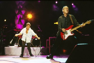 Roger Daltrey and Pete Townshend