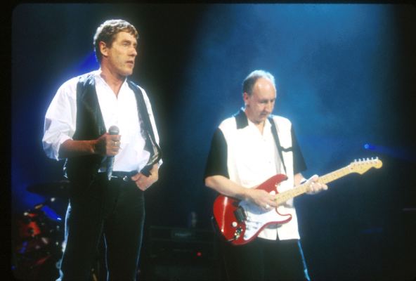 Roger Daltrey and Pete Townshend