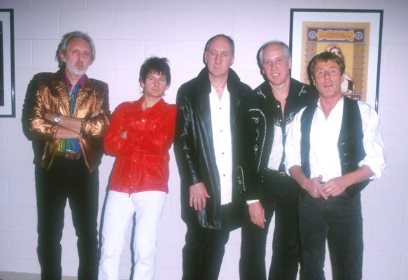 Roger Daltrey, John Entwistle, Zak Starkey and Pete Townshend