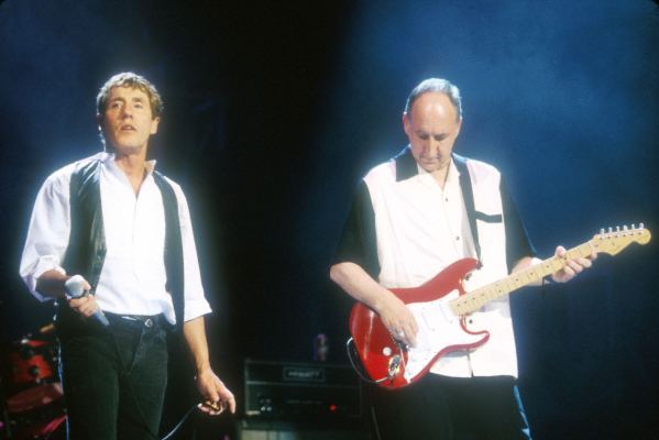 Roger Daltrey and Pete Townshend