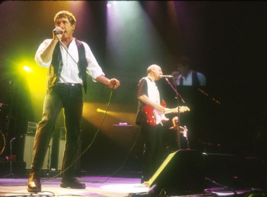 Roger Daltrey and Pete Townshend