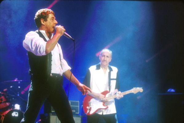 Roger Daltrey and Pete Townshend