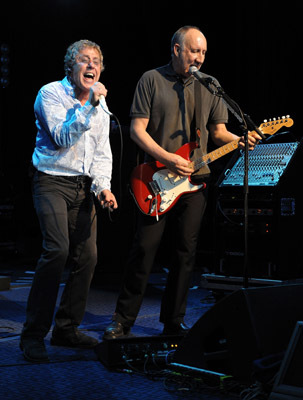 Roger Daltrey and Pete Townshend