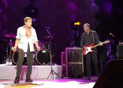 Roger Daltrey and Pete Townshend