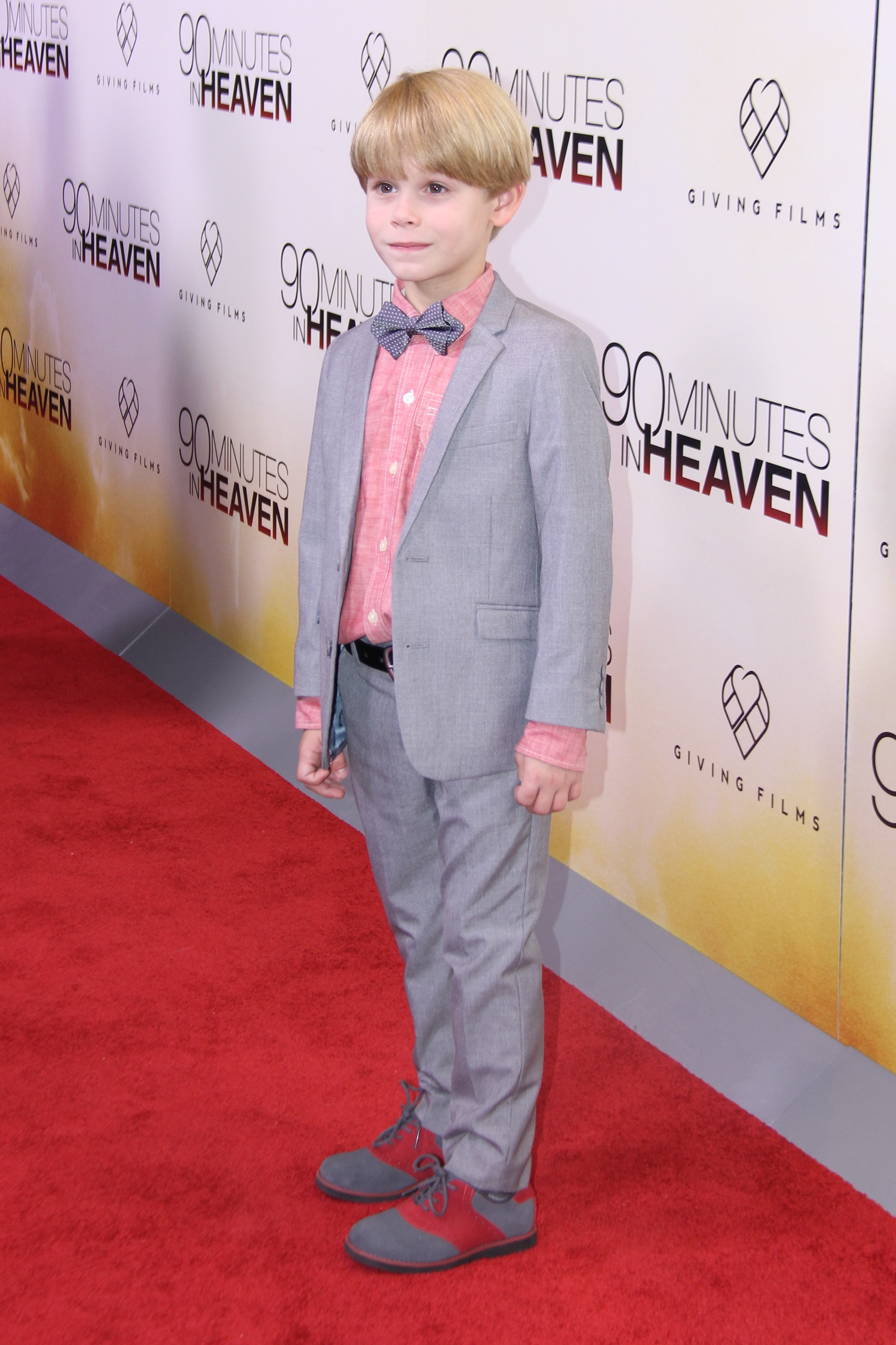 Hudson Meek at the 90 Minutes in Heaven Premiere