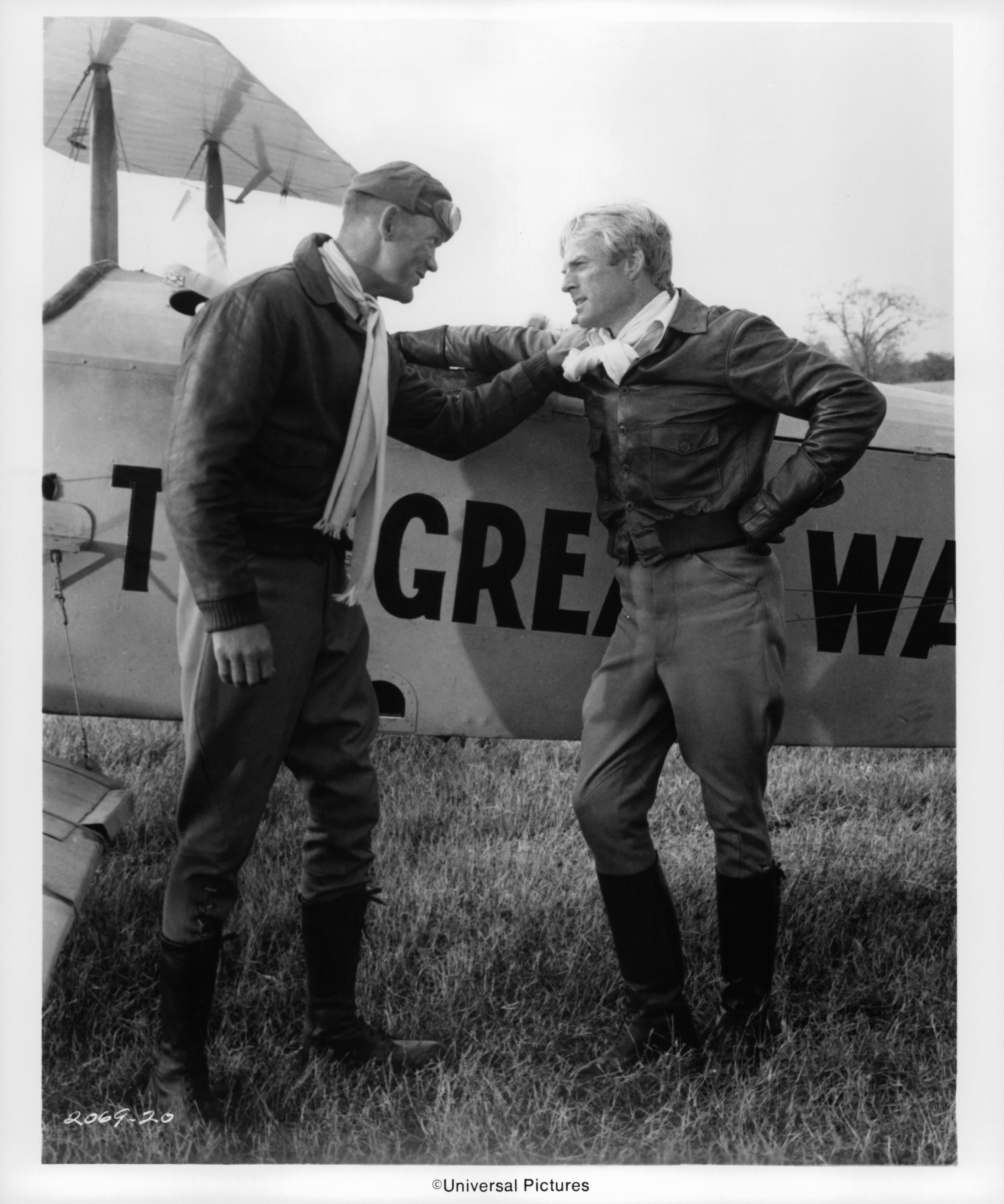 Still of Robert Redford and Bo Svenson in The Great Waldo Pepper (1975)