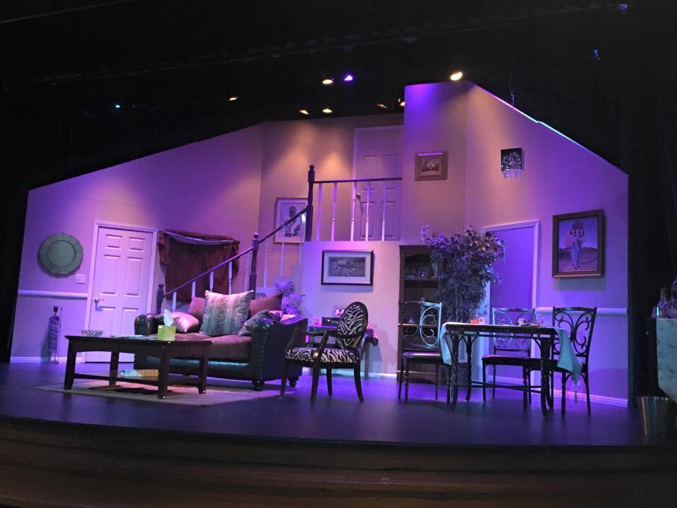 Set of stage play, Three Times A Lady