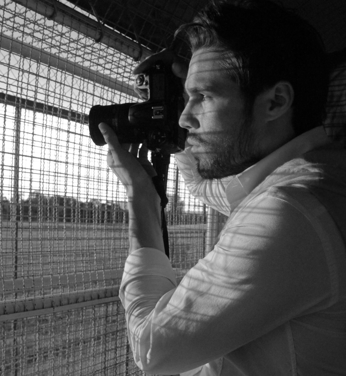 Inside of a cage in a Safari Tour